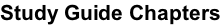 Study Guide Chapters